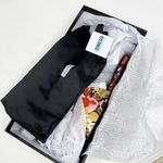 Natori Adore Pointed Toe Mules Size 7.5 Ikebana Floral Satin Slip-On Photo 3