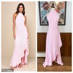 Lulus Beautiful New Lulu’s Majestic Perfection Pink Ruffle Gown! Photo 1