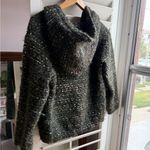 Isabel Marant  Black and Green Teddy wool Jacket/Coat Photo 3