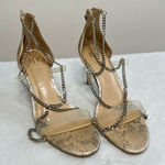 Jennifer Lopez JLO Debbye Sandal Chain Heels 8.5 Women Photo 0