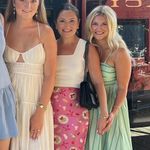 These Three Boutique Maxi Skirt Pink Photo 2