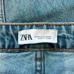 ZARA  high rise light wash blue jeans in size 2 Photo 4