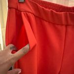 Dennis Basso  Vibrant Red Cropped Pants Photo 1