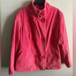 Mossimo WomenFront Button Collar Corduroy Pink Double Photo 2