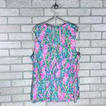 Lilly Pulitzer Essie Tank Top in Unicorn of the Sea Print Size XXL Photo 6