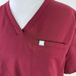 Fabletics  Women's Vital Shirt 1 Pocket Scrub Short Sleeve Top Size Medium Photo 1