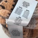 Mother The Mock Neck Scallop Alpaca Sweater Misty Mountain Sz XS Tan Photo 6