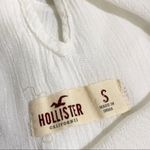 Hollister White Halter Flowy Tank Top S Photo 8