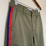 Current/Elliott The Side Stripe Confidant Pants in Clean Army Size 24 NWT Photo 6