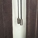 Chico's Travelers Brown Slinky Stretch Long Sleeve Tie Front Cardigan 2 Large Photo 2