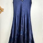 Komarov Beaded Charmeuse & Chiffon Tiered Dress with Jacket Size L Photo 6