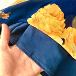 Charming Charlie Blue And Yellow Floral Sundress Spring Break Photo 3