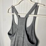 New Balance Racerback Tank Top Large Sleeveless Athletic Gray Silver Workout Photo 9
