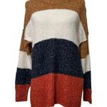 Madewell  Striped Baxter Alpaca Blend Sweater Women’s Size XXS Tunic Knit Pullove Photo 0