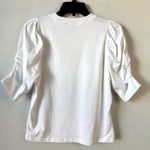 frame denim Frame Frankie Tee Puff Sleeve White S Photo 7