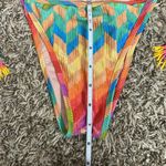 Farm Rio Ribbed Light Chevron Tie Side Brazilian Bikini Bottom Photo 6