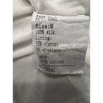 Tendenze 100% Silk Size‎ Medium White Sleeveless Top Blouse Shirt Made In Italy Photo 7