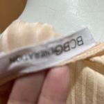 BCBGeneration  beige long sleeve bodysuit Photo 4