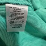 Loft  Perfect Ribbed Midi Tank Dress in Tropical Mint Small NWT Photo 6