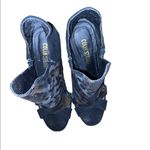 Colin Stuart  Black Suede Sandals Size 8.5 B Photo 3