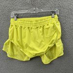 Lululemon Hotty Hot Shorts 2.5" High Rise Electric Lemon Athletic Gym Women's 8 Photo 3
