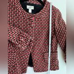 Loft Ann Taylor Wool Plaid Jacket Size 10 Photo 5