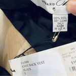 Richard Ruiz 100% wool knot vest NWT Black Photo 7