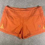 Goal Five Women's Athletic Shorts Size L Orange Lined Size L Photo 0