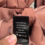 NBD Medium Mauve Faerie Front Bow Satin Mini Dress Chic Cocktail New Years Party Photo 4