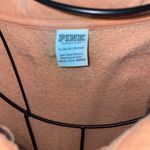 PINK - Victoria's Secret Pink Victoria’s Secret crew neck pullover sweatshirt sparkly pink/peach size XL​ Photo 3