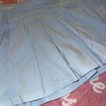 American Eagle Baby Blue AEO Super High Waisted Pleated Tennis Skirt Photo 2