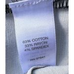 J.Jill  Elastic Stretch Skirt Petite 8 Black Pink Floral Spring Summer Co… Photo 11