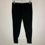 Trina Turk  Size 0 (29x28) Ankle Zip Pants Leggings Black White Check Tapered Photo 4