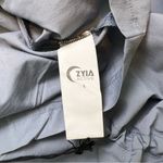 Zyia  Active Gray Drawstring Windbreaker. Size Large. NWT Photo 4