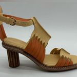 Ulla Johnson New!  Madeira‎ Leather Twisted Contrast High Heel Sandal Sz 7.5 $680 Photo 0