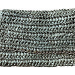 H&M  Gold Woven Clutch Bag With Gold Zipper And Magnetic‎ Closure Photo 0