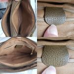 Gucci Brown Canvas Jacquard & Leather Shoulder Bag Retro Print Camera Bag Photo 8