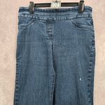 Westbound 008.  Straight Pullon Stretch Medium Blue Denim Pants Jeans 12 Short Photo 2