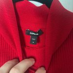 EXPRESS  Red Mock Neck Tank Top ribbed size medium Photo 1