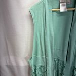 LOGO By Lori Goldstein ‎ Mint Green Vest Photo 4