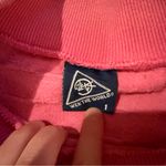 Vintage Wek The World Vail Pink Textured Long Sleeve Pullover Sweater Sz L Size L Photo 4