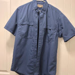 Duluth Trading Company Duluth Trading Blue Collared Button Down Shirt Photo 0