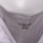 Urban Outfitters  Grey Crop Top Ribbed Photo 1