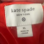 Kate Spade Kate‎ Spade x Target Red/Orange Scalloped Mini Shift Dress Size XL Photo 3