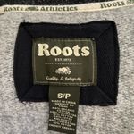 Roots  Black & White Long Length Full Zip Hooded Sweatshirt Size SP. Photo 3