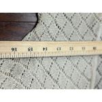 Bandolino Womens S Vintage Cream Shorth Sleeve Open Knit Cardigan Sweater Dress Photo 9