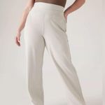 Athleta Seasoft Pants Size Medium Abalone Grey High Rise Straight Leg Yoga Photo 0