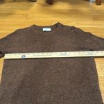 Old Navy cozy chocolate long sleeve crew neck sweater size medium. Photo 3