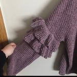 Mossimo Supply Co Mauve Pink Chenille Sweater Photo 4