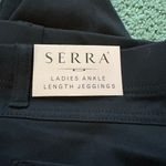 Serra  Ladies Ankle Length Jeggings Black Size M (8-10) Stretch Pull On NWT Photo 7